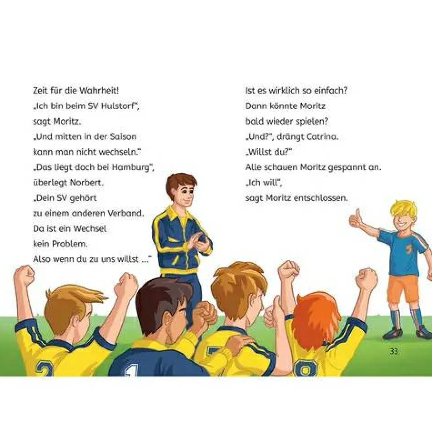 Leselernbuch "Teufelskicker Moritz" (1. Klasse)