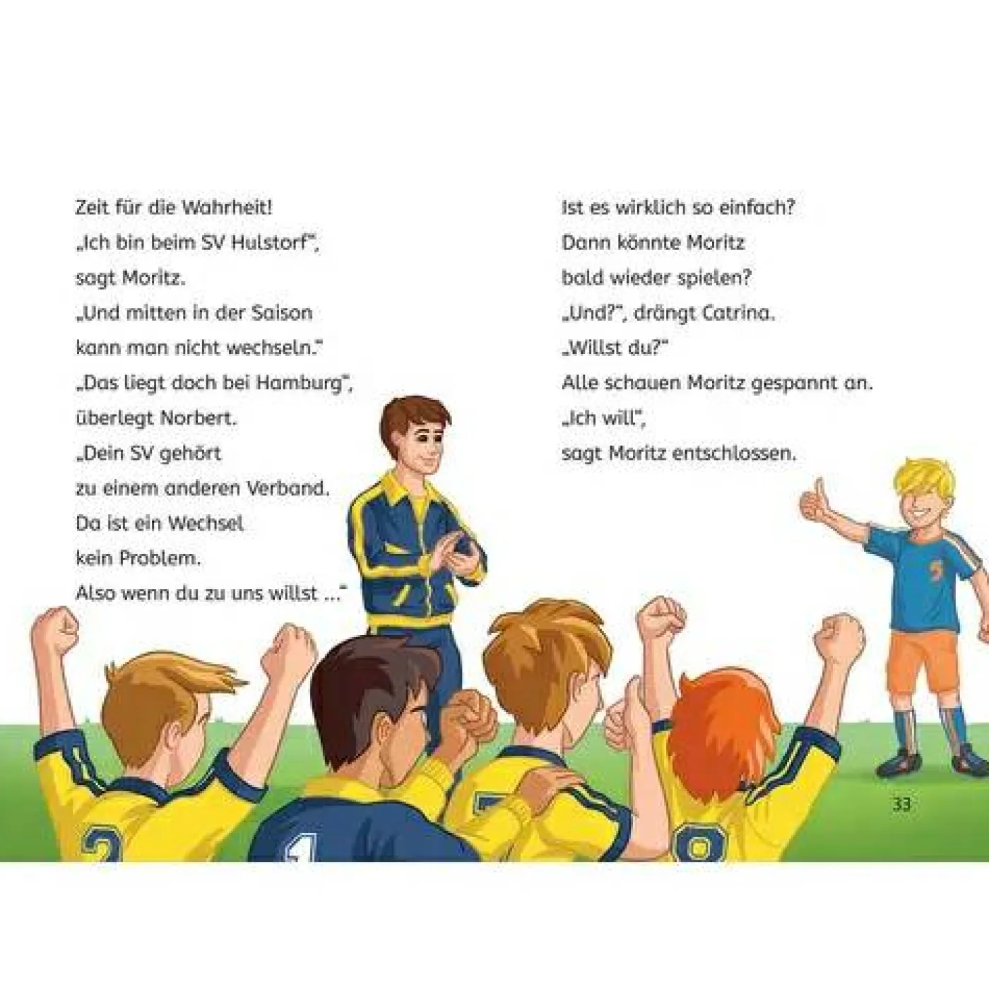 Leselernbuch "Teufelskicker Moritz" (1. Klasse)