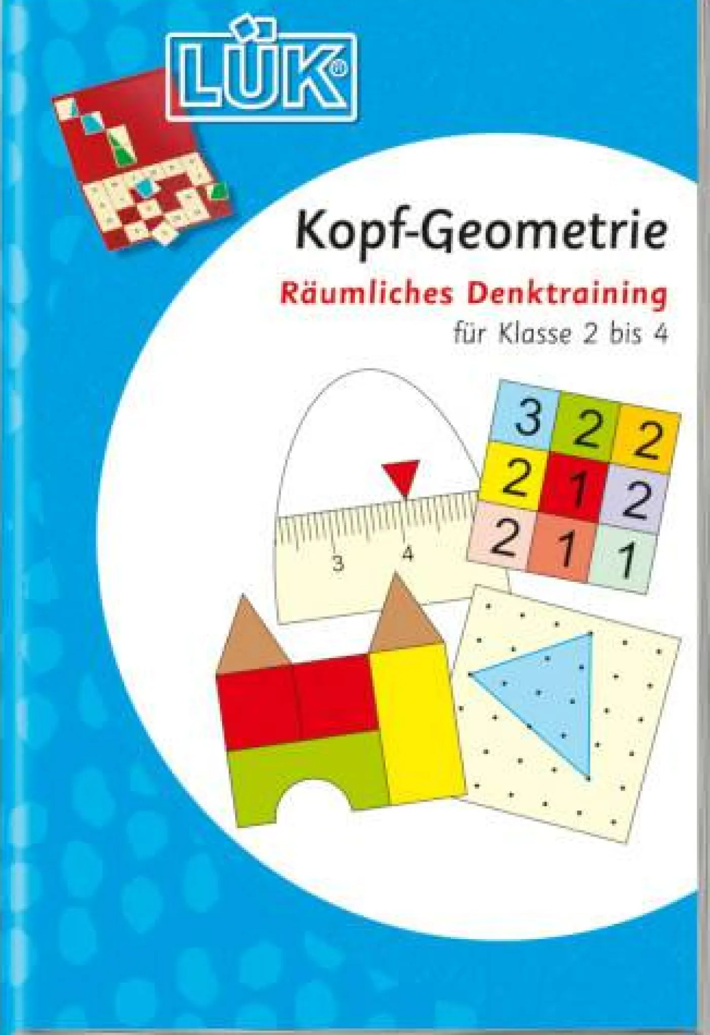 LÜK-Übungsheft "Kopf-Geometrie" (2.-4. Klasse)