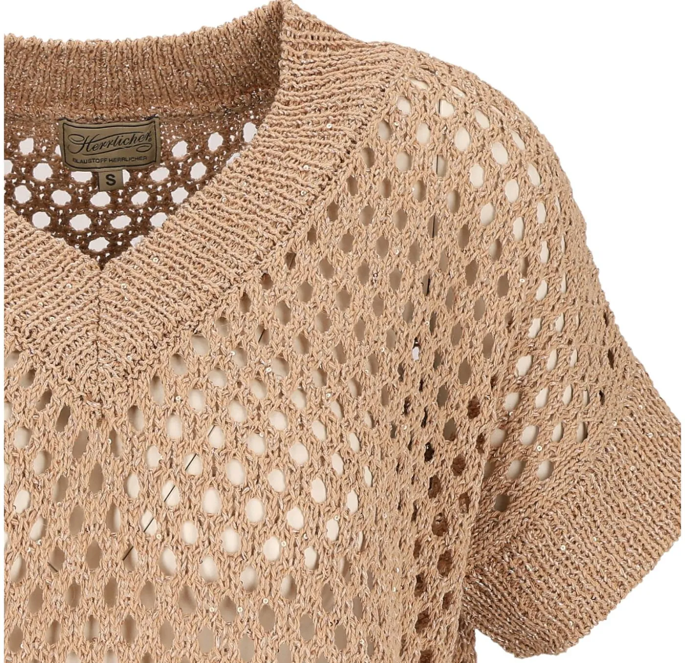 Lochstrickpullover "Cami"