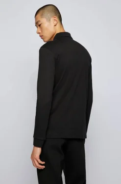 Longsleeve-Poloshirt