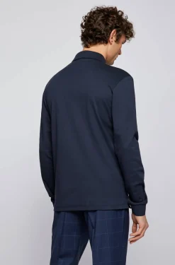 Longsleeve-Poloshirt