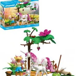 Magic Unicorns "Zauberhafter Einhorn-Stall für Mama und Fohlen"