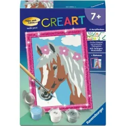 Malen nach Zahlen "Hübsche Stute"