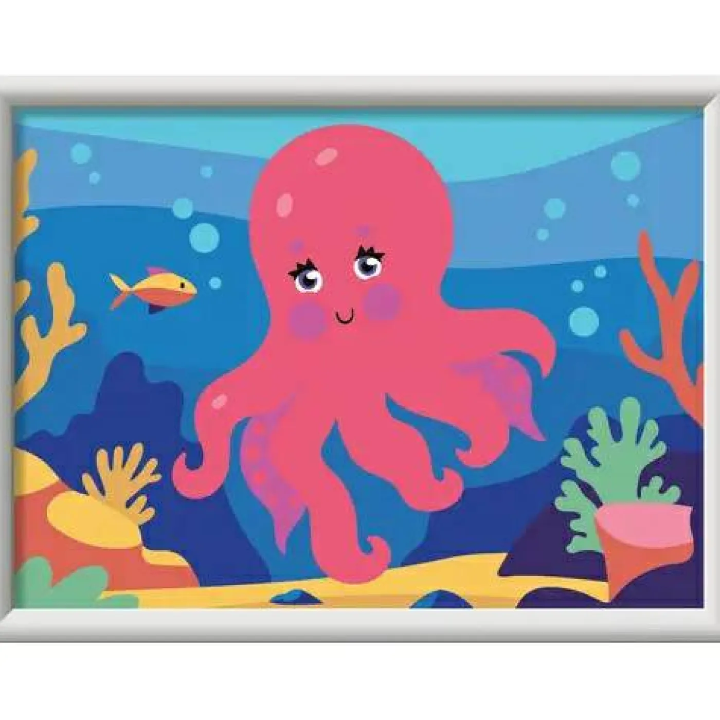 Malen nach Zahlen "Neon Oktopus"