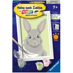 Malen nach Zahlen "Niedliches Kaninchen"