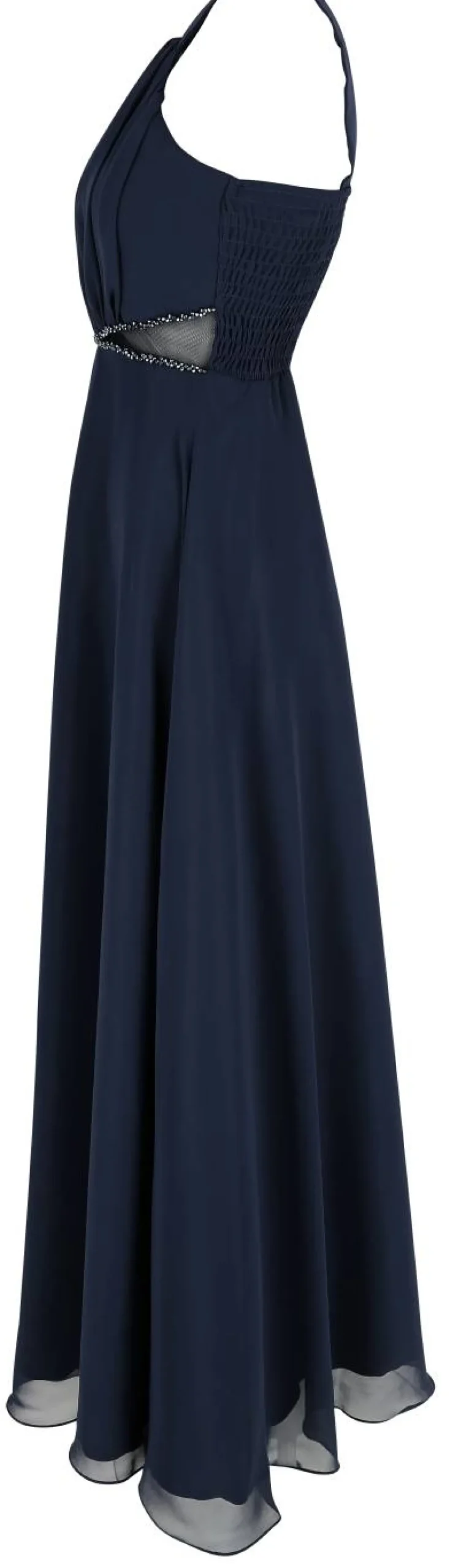 Maxi-Chiffonkleid
