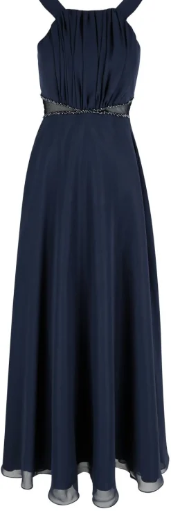 Maxi-Chiffonkleid