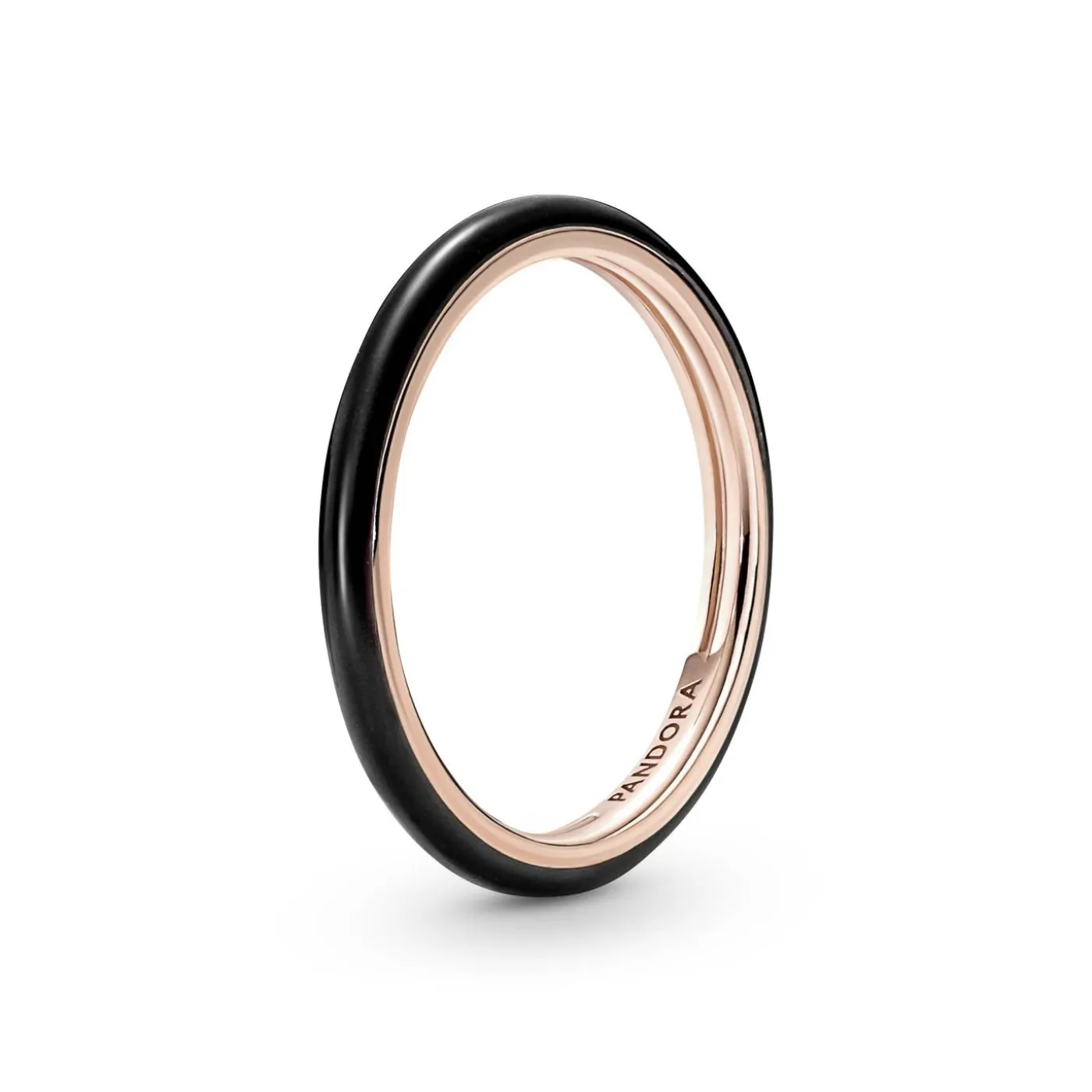 ME Schwarze Emaille Ring