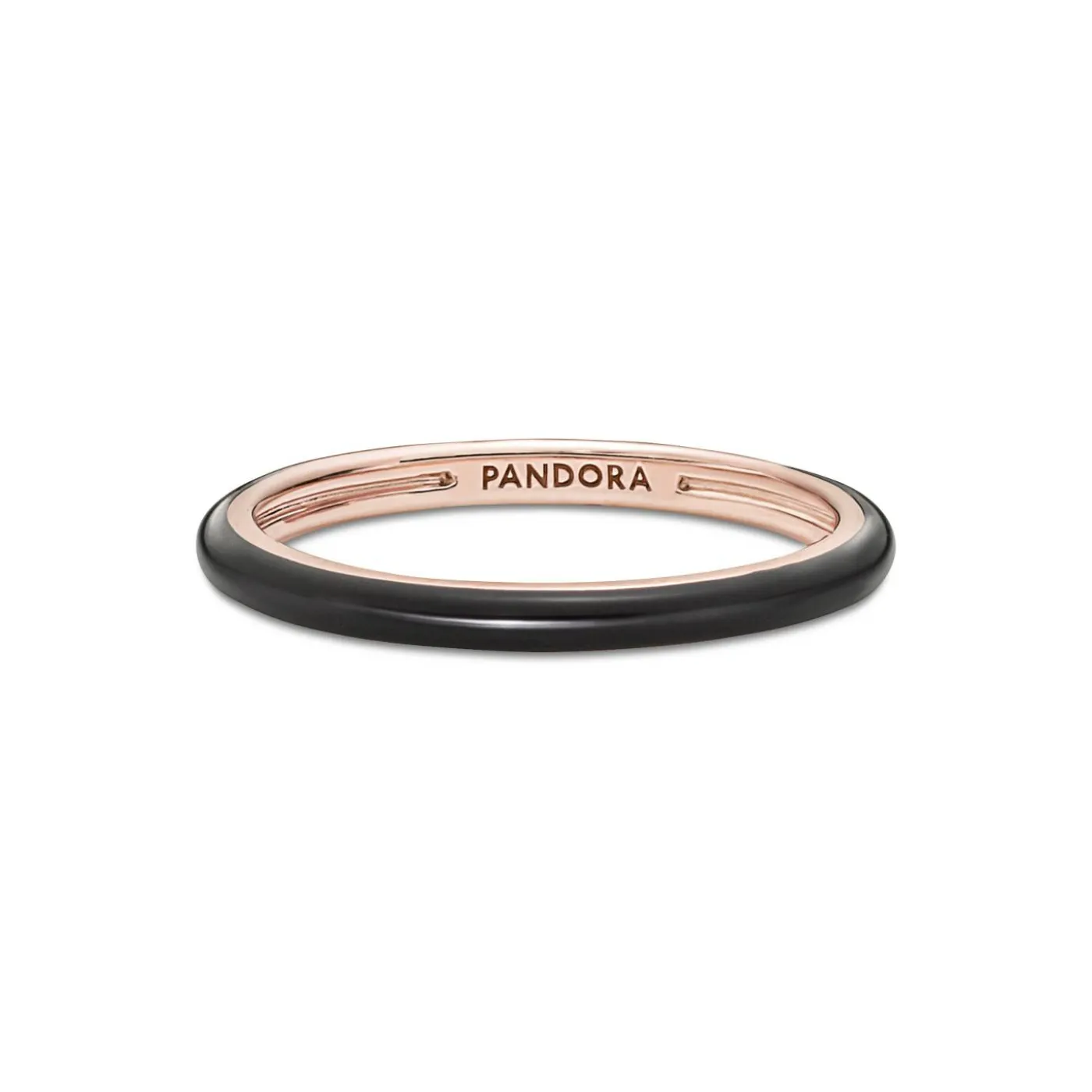 ME Schwarze Emaille Ring
