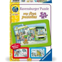 Meine ersten Puzzle "Unterwegs mit Bus, Bahn und Flugzeug"