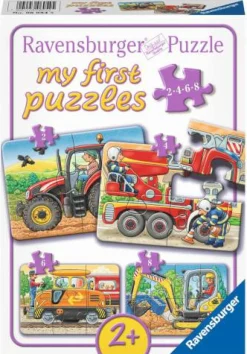 Meine ersten Puzzles "Bei der Arbeit"