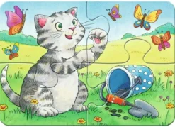 Meine ersten Puzzles "Niedliche Haustiere"