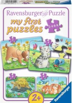 Meine ersten Puzzles "Niedliche Haustiere"