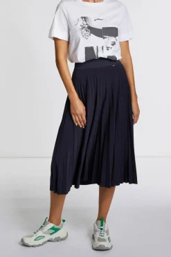 midi plissee skirt