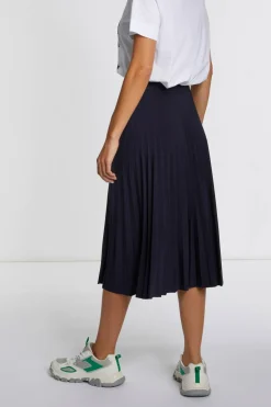 midi plissee skirt