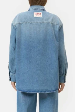 Oversized Denim-Shirt