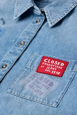 Oversized Denim-Shirt