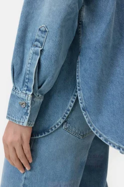 Oversized Denim-Shirt