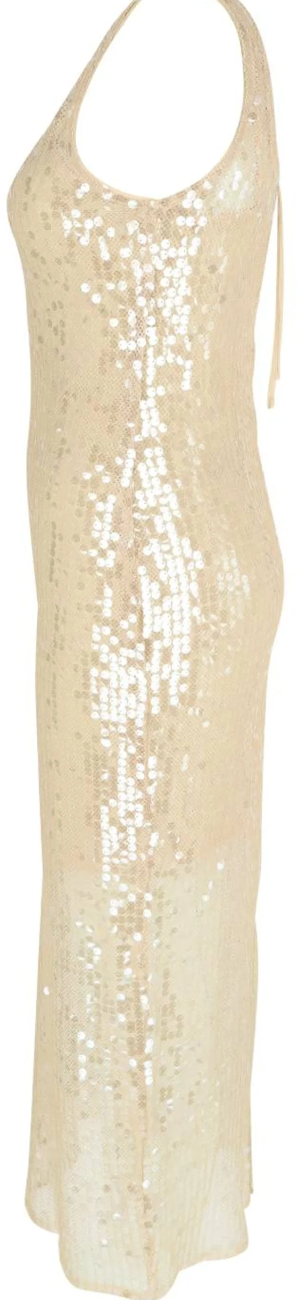 Pailletten-Maxikleid "Ines"