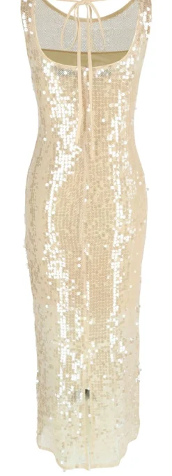 Pailletten-Maxikleid