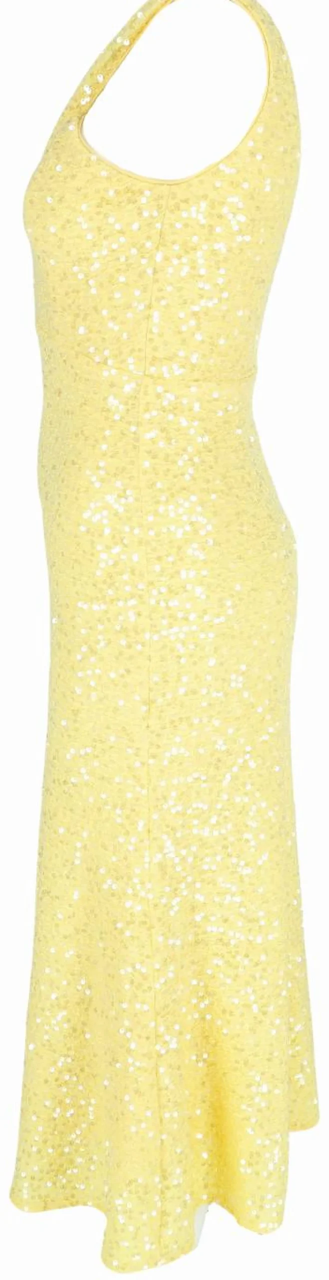 Pailletten-Waffelkleid "Diora"