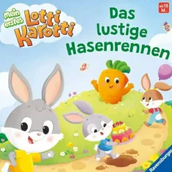 Pappbilderbuch "Lotti Karotti - Das lustige Hasenrennen"