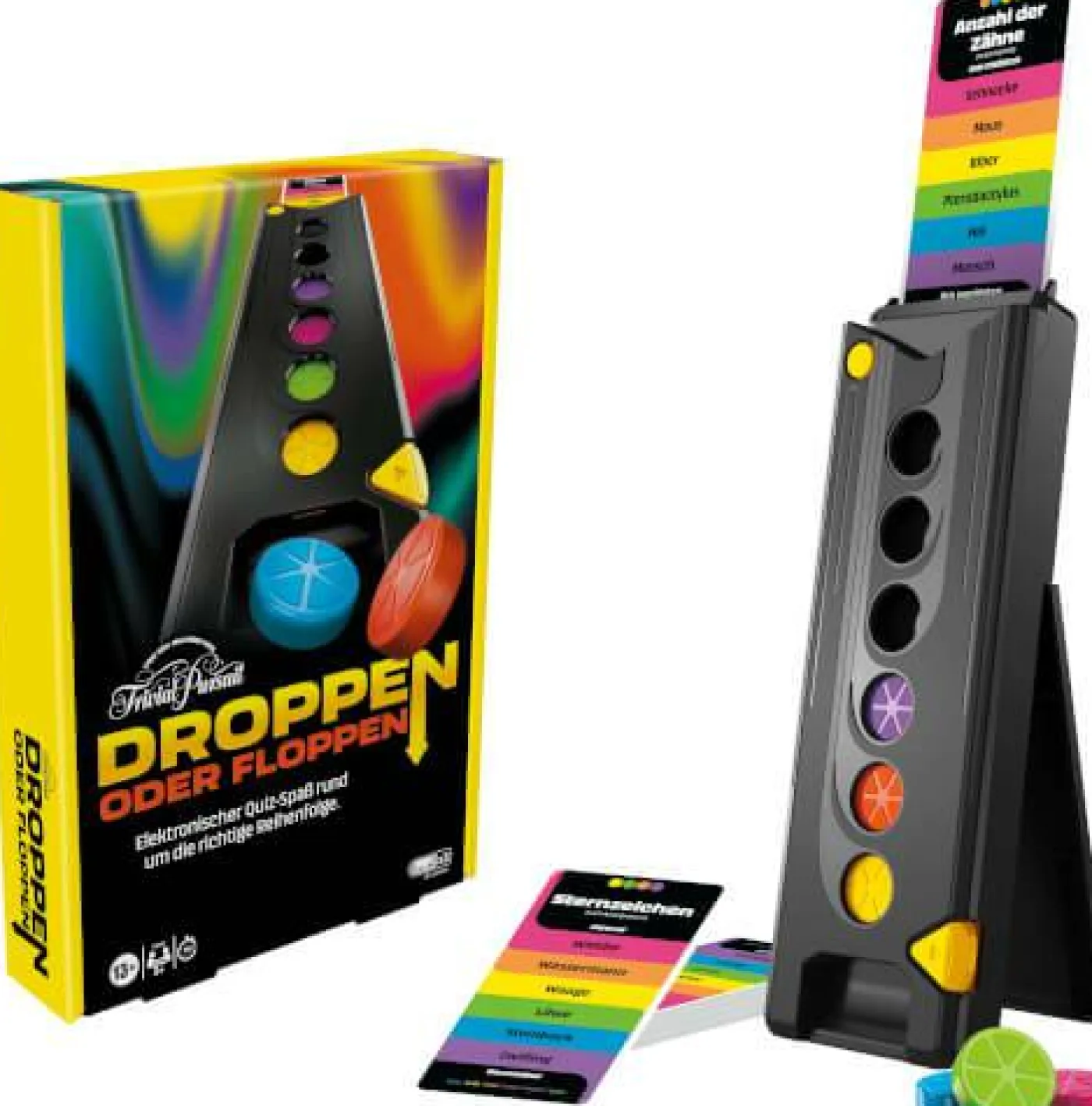 Partyspiel "Droppen oder Floppen"