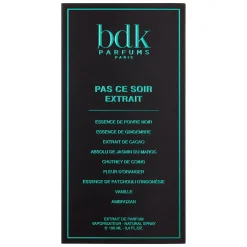 "Pas Ce Soir Extrait" Parfum 100 ml