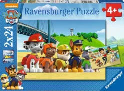 Paw Patrol-Puzzle "Heldenhafte Hunde", 2x24 Teile