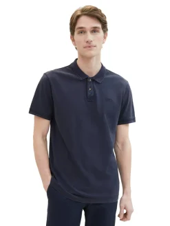 Poloshirt "garment dye"