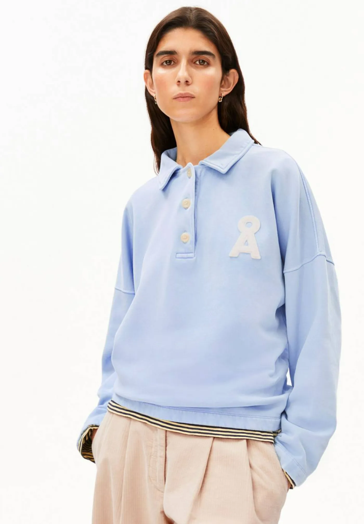Polo-Sweatshirt