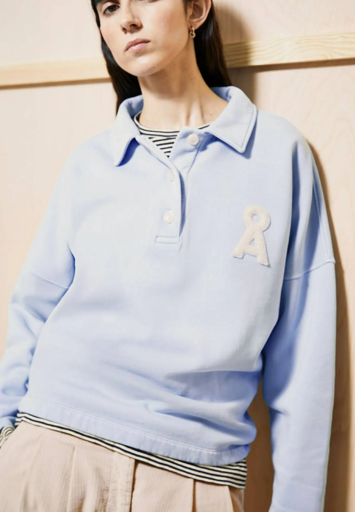 Polo-Sweatshirt