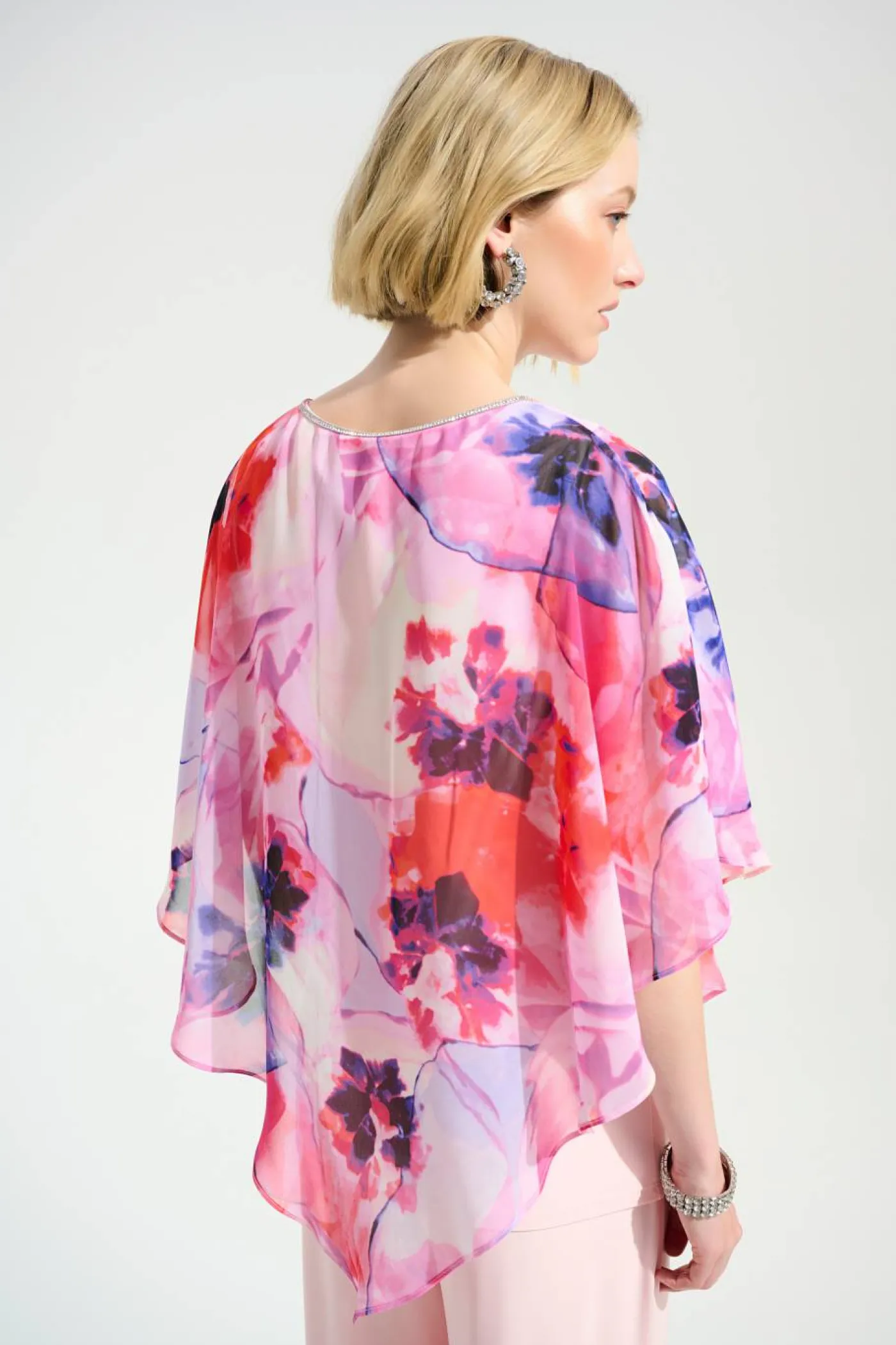 Poncho-Bluse