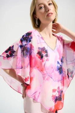 Poncho-Bluse