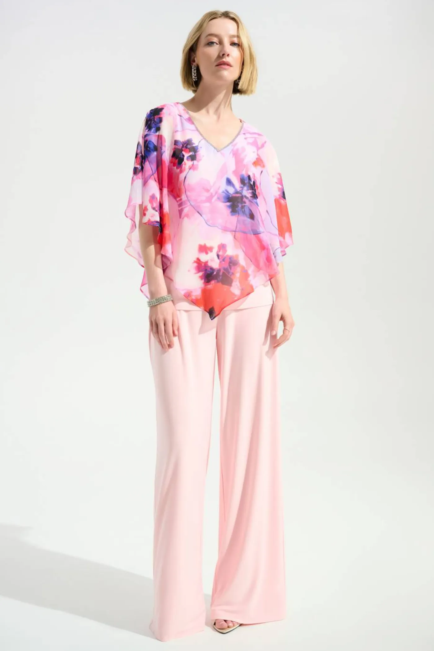 Poncho-Bluse