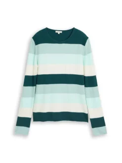 Pulli "Knit structured striped"
