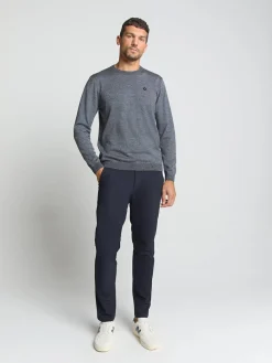 Pullover Crewneck 2 Coloured Melange