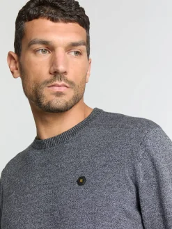 Pullover Crewneck 2 Coloured Melange
