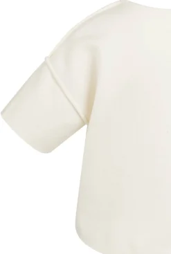 Pullover mit kurzen Ärmeln und Nahtdetails