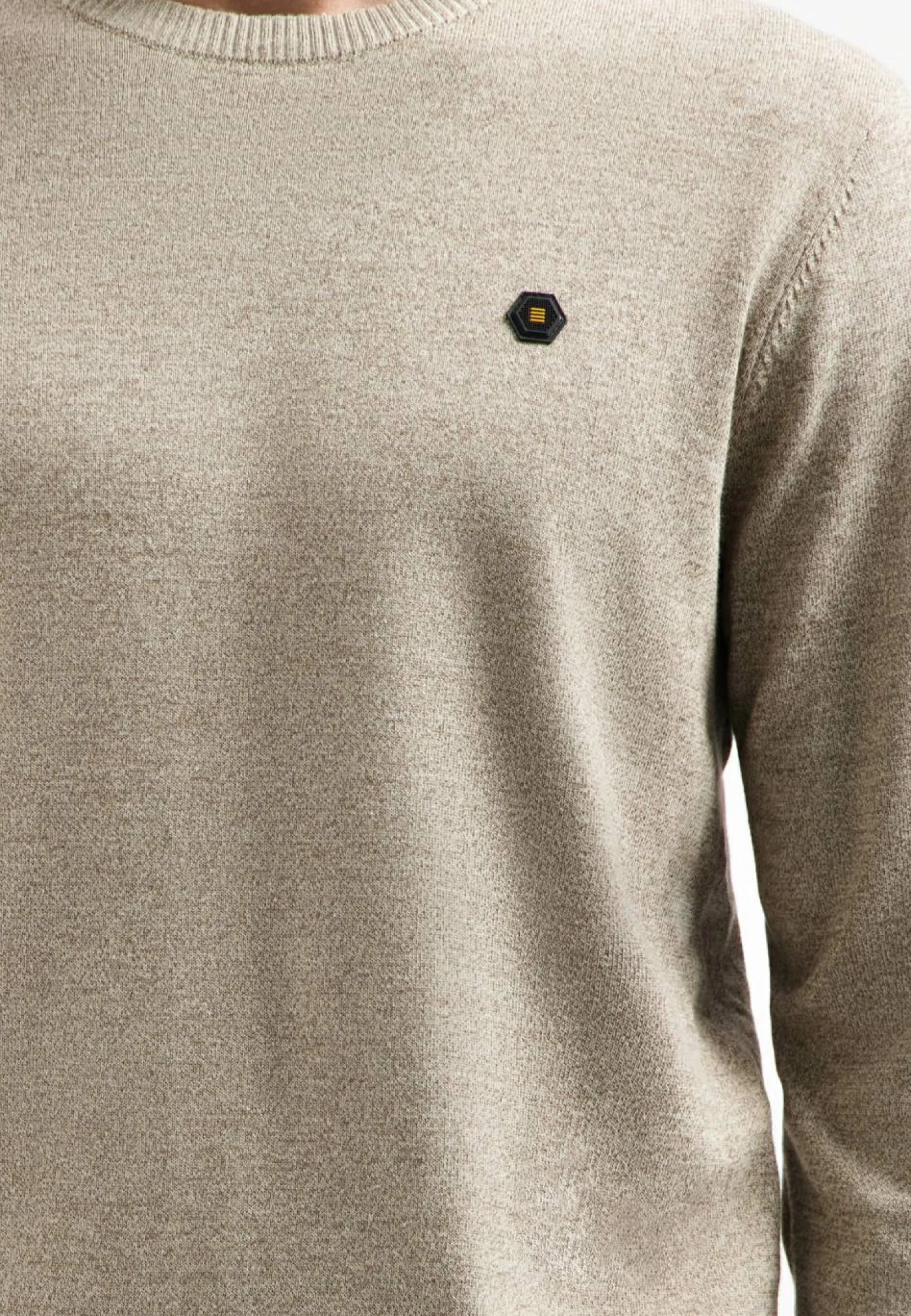 Pullover Crewneck 2 Coloured Melange