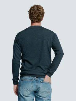 Pullover Crewneck 2 Coloured Melange