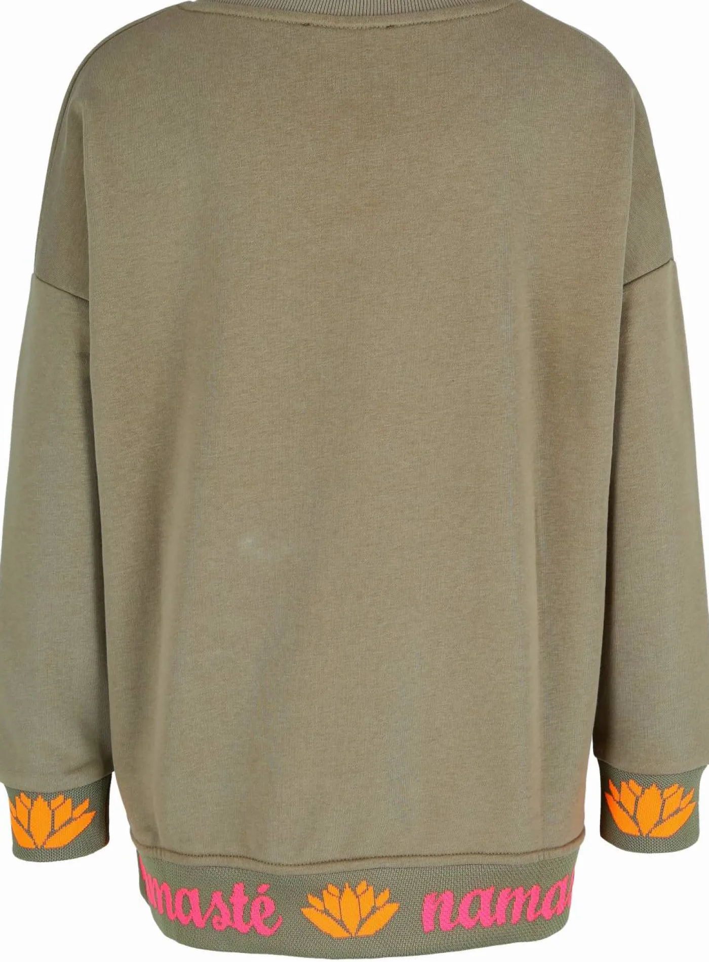 Pullover "Namasté Strass" mit V-Ausschnitt