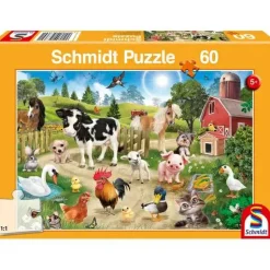 Puzzle "Animal Club Bauernhof", 50 Teile