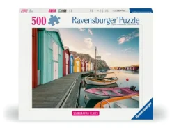 Puzzle "Bootshäuser in Smögen", 500 Teile