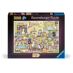 Puzzle "Crazy Cat's Easter Eggstravanza", 1000 Teile