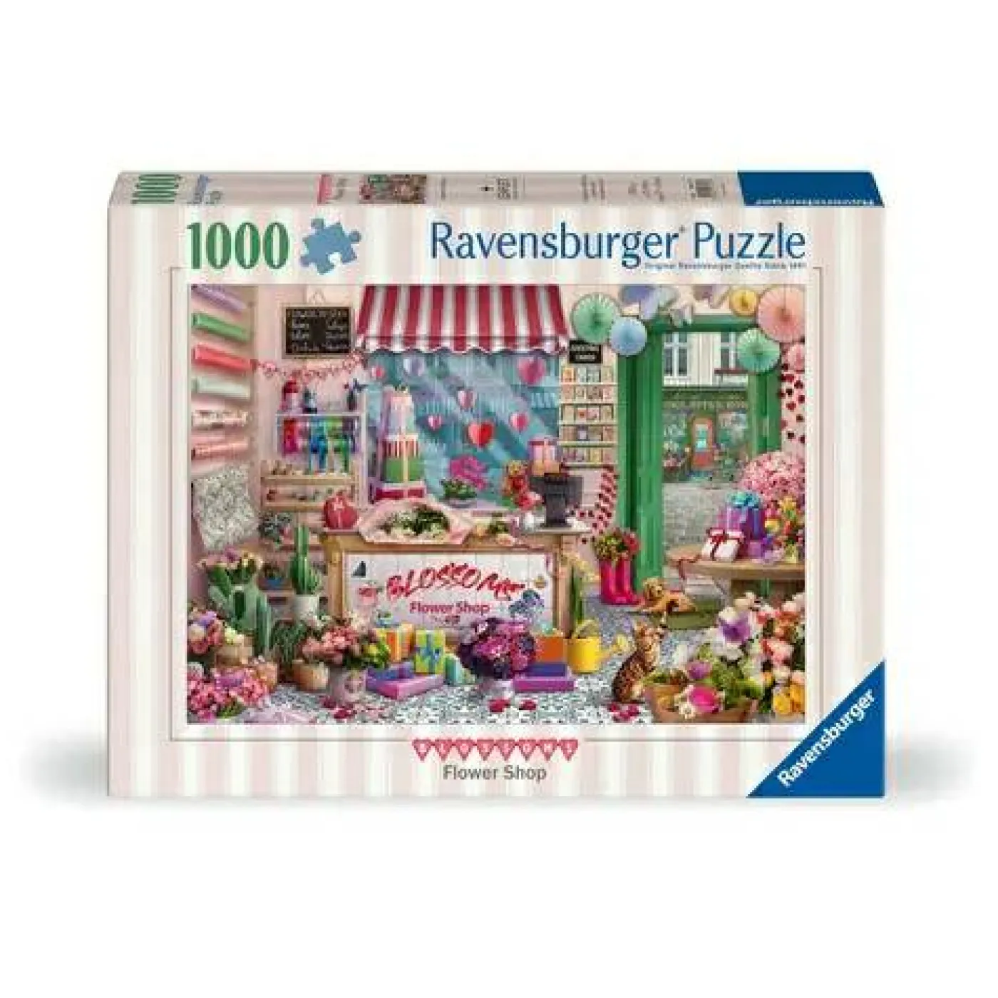 Puzzle "Der kleine Blumenladen", 1000 Teile
