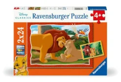Puzzle "Der König der Löwen", 2x24 Teile
