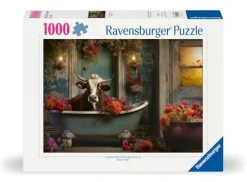Puzzle "Die Kuh in der Badewanne", 1000 Teile
