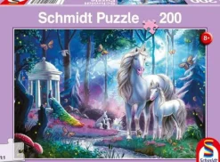 Puzzle "Einhornstute mit Fohlen", 200 Teile